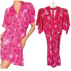 LILLY PULITZER Wisteria dress Passion Fruit Pink Giraffic Park NWT size 00